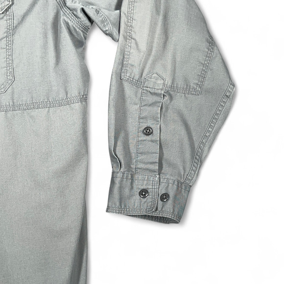 511 Tactical Shirt Adult 2XL XXL Gray Ripstop Utility Outdoor Durable Pockets - Picture 6 of 10